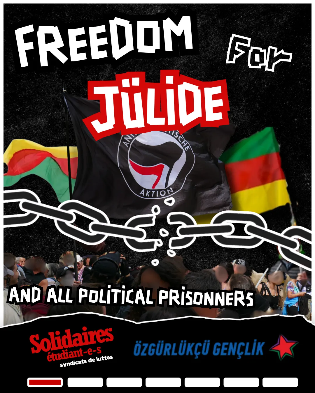 Freedom for Jülide and all political prisoners