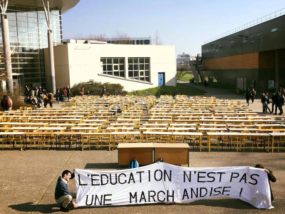 Contre la hausse des frais d’inscription : Il est temps de nous unir et de lutter !