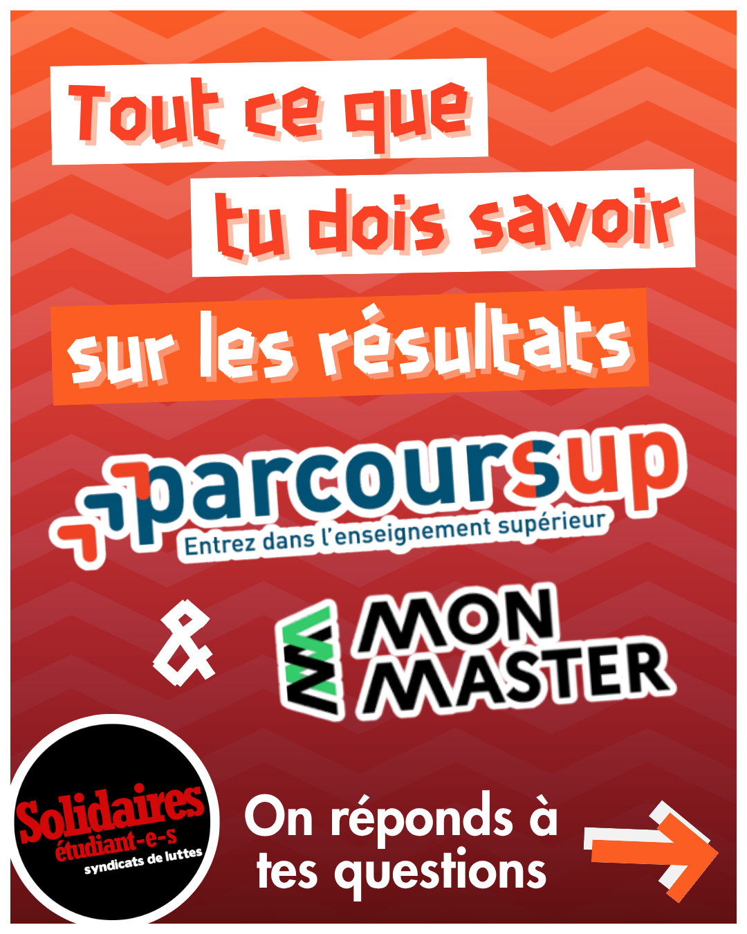 Parcoursup et Mon Master 2026