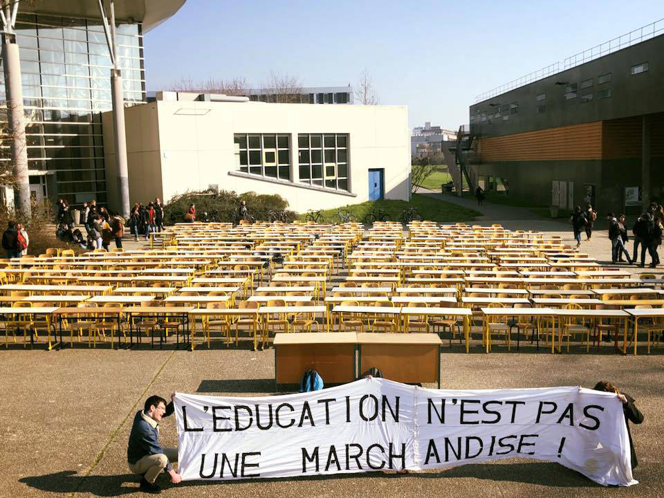 Contre la hausse des frais d’inscription : Il est temps de nous unir et de lutter !