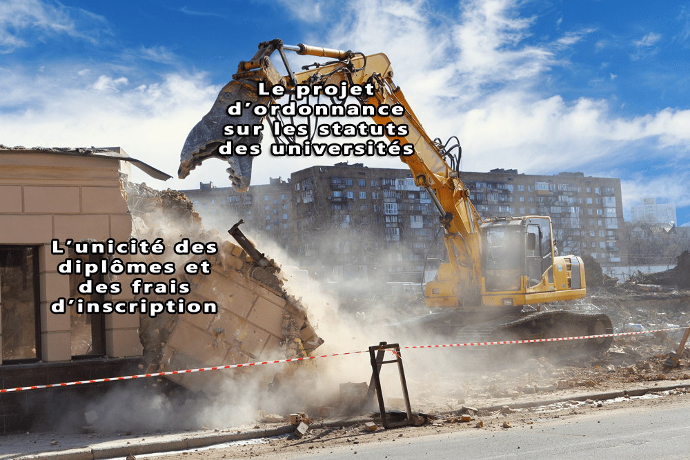 Ordonnance sur les statuts : le démantèlement des universités est en marche