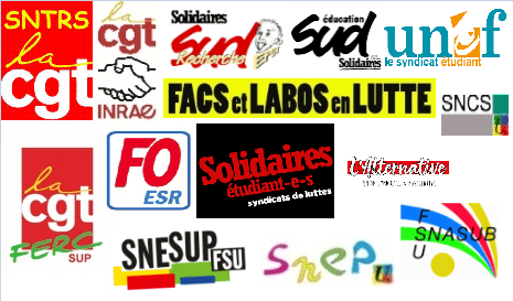 Le projet de loi de programmation de la recherche (LPR) ne répond pas aux revendications des personnels et des étudiant·es, il doit être abandonné !